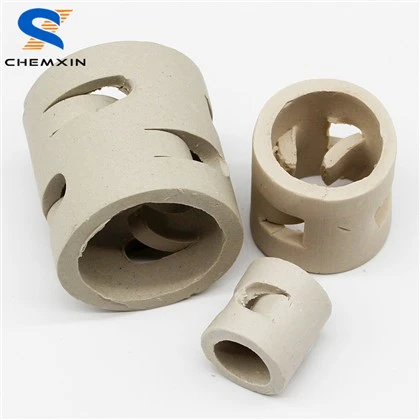 عالية المقاومة للحرارة 38mm حلقة السيراميك Pall للمصفاة