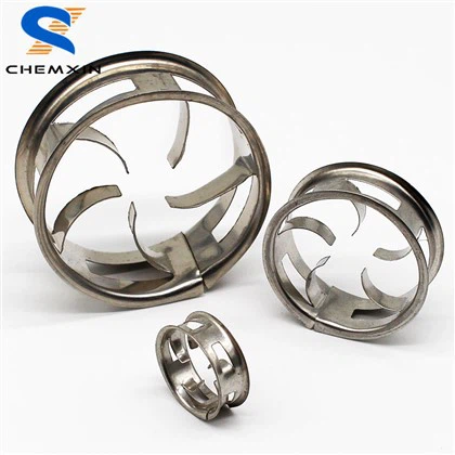 برج النقل الشامل وسائط التصفية المعدنية Cascade Mini Ring في خدمات الامتصاص والفرك والتجريد